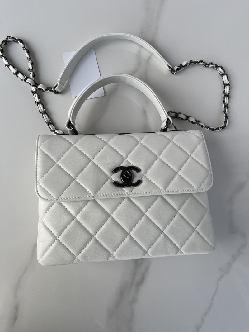 Ch**el top handle bags